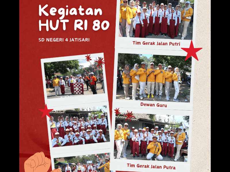 Kegiatan Gerak Jalan Tingkat SD se-Kecamatan Arjasa