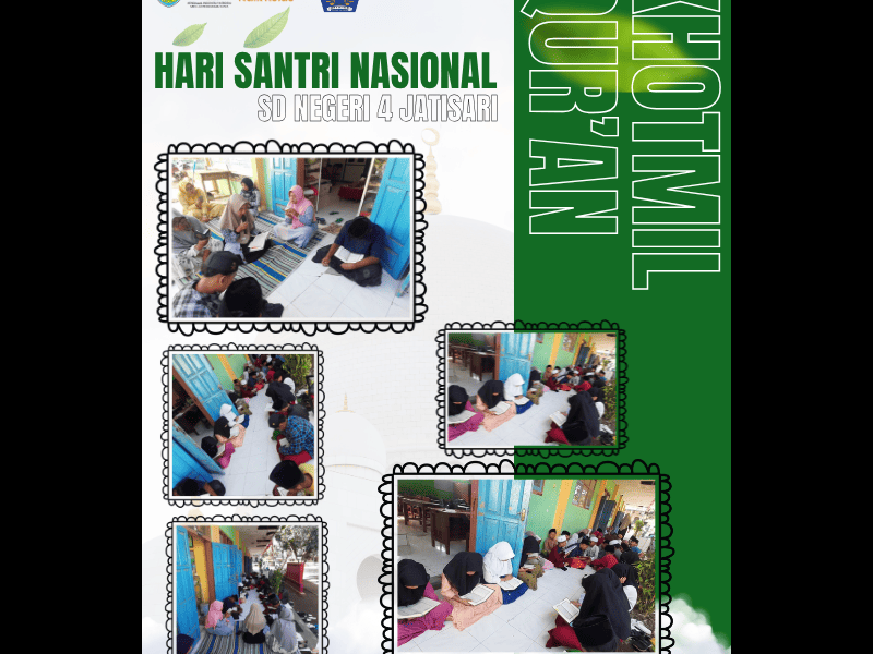 Kegiatan Khotmil Qur'an Guru dan Siswa-Siswi SD Negeri 4 Jatisari
